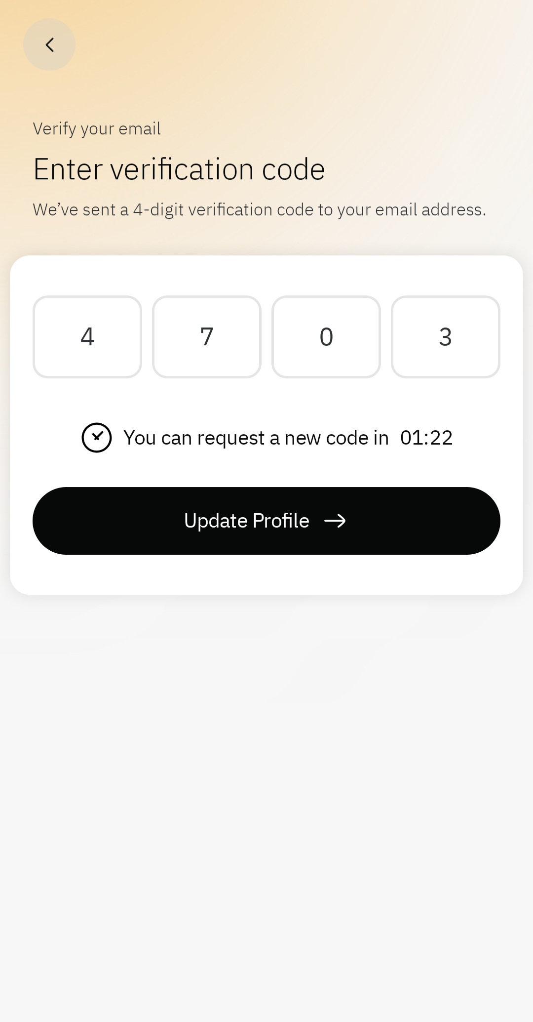 Halaman verifikasi email