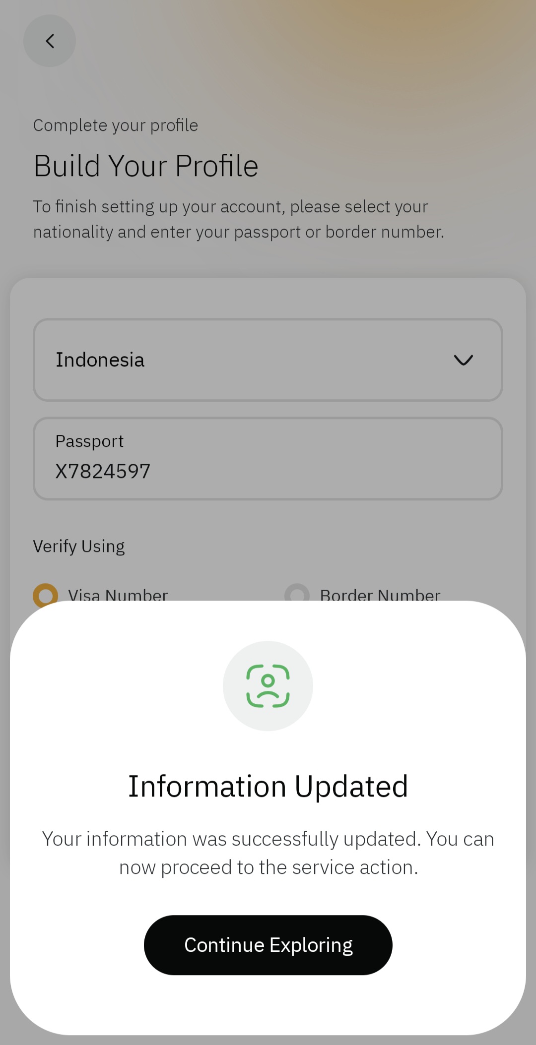 Notifikasi Information Updated